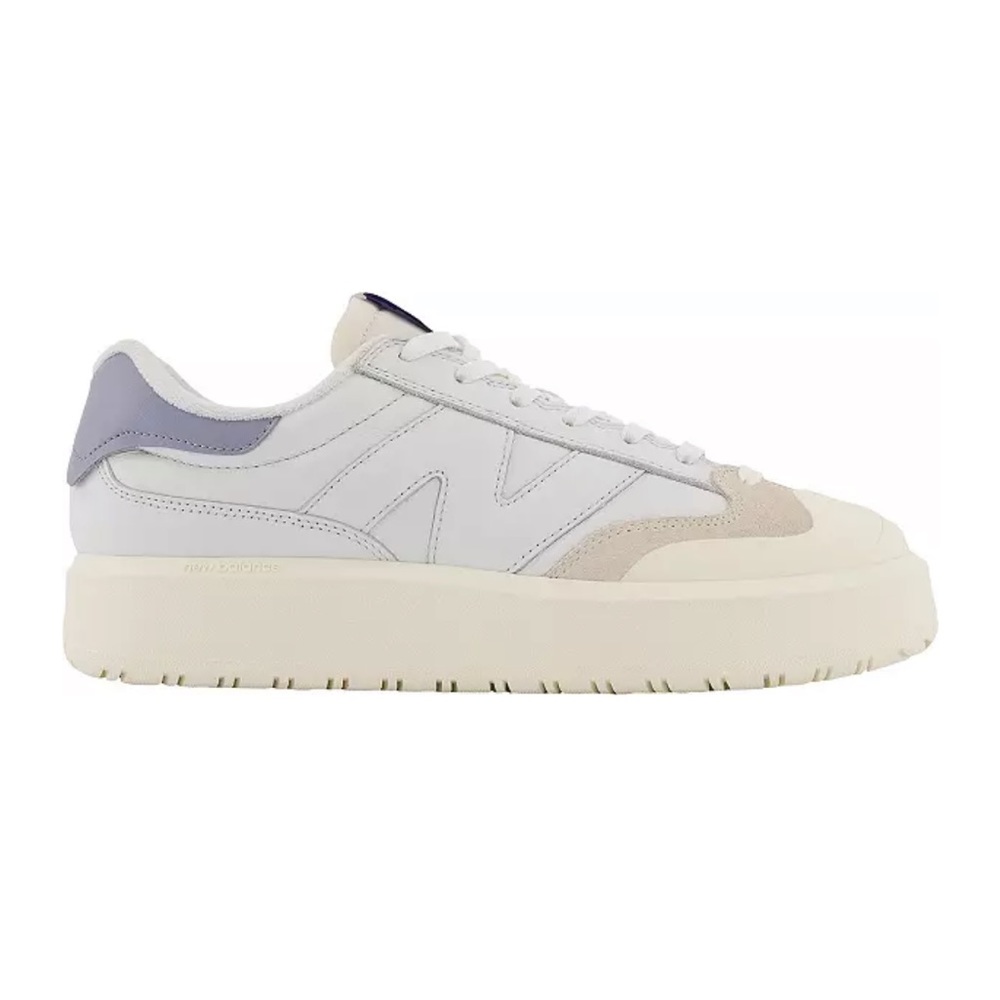 New Balance CT302 in white and periwinkle!